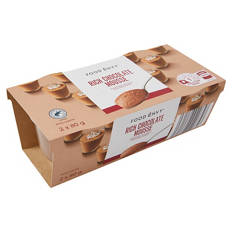 Rich Chocolate Mousse 2 Pack 80g